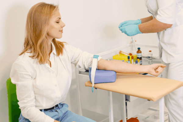 foto prelievo focus on